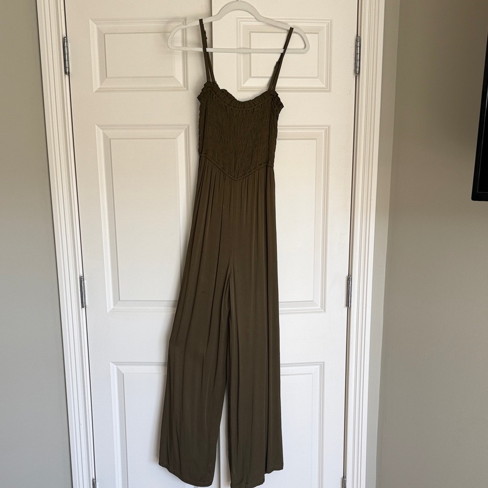 Pilcro Olive Green Women's Jumpsuit